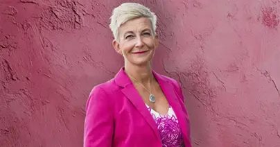 Arbetsgl�dje med f�rel�sare Marie Niljung